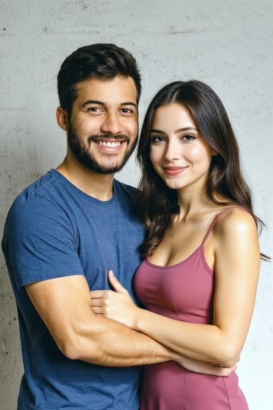 Generated couple photo
