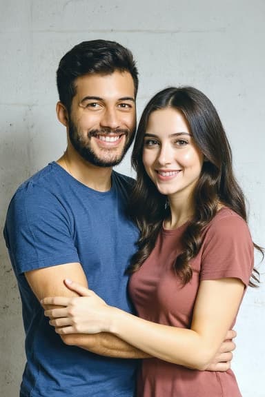Generated couple photo
